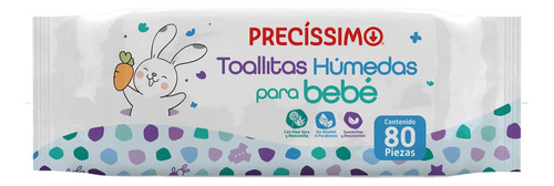 Toallitas Húmedas Bebé Precíssimo 80pzs