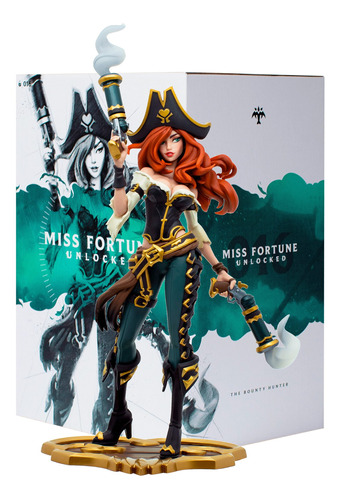 Figure Unlocked League Of Legends Miss Fortune Estátua Mf