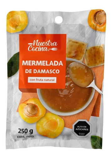 Mermelada Nuestra Cocina Damasco 250 G