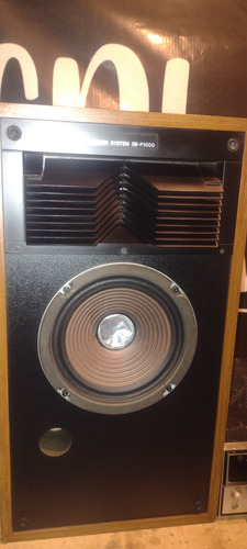 Bafles Marca Technics Modelo Sb-p1000 Caoba (Usado)