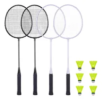 Comprar Juego De 4 Raquetas De Bádminton Para Principiantes