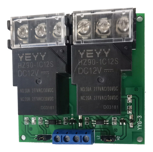 Modulo Relay 2-channel 12v 30a Dc Optoacoplator Alta/baja Ac