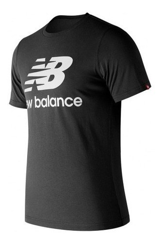 Imagen 4 de 6 de Remera New Balance Hombre Essentials Logo 65083