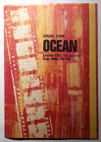 Programa Gran Cine Ocean Marzo 1971