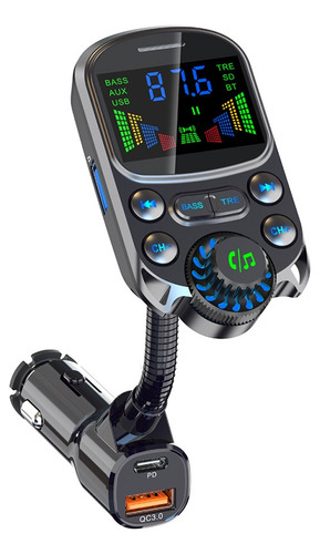 Kit Manos Libres Bluetooth, Receptor De Audio Auxiliar, Carg