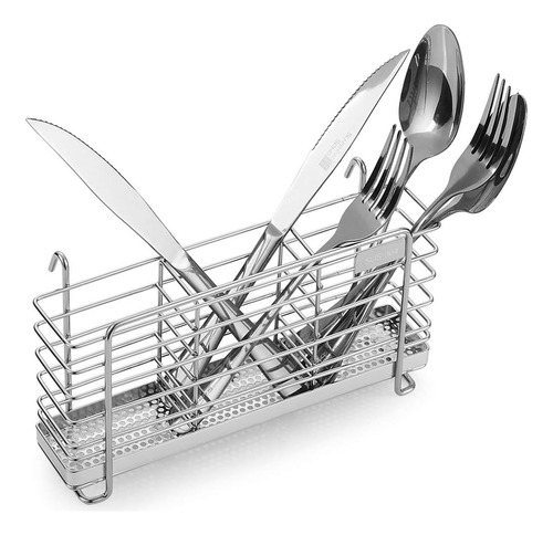 Cesta Robusta Para Secar Utensilios De Acero Inoxidable 304