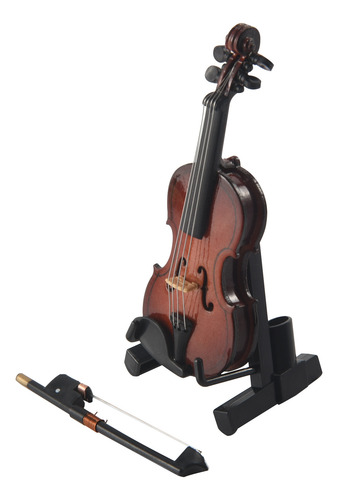 Réplica En Miniatura De Instrumento Musical De Violín Para R