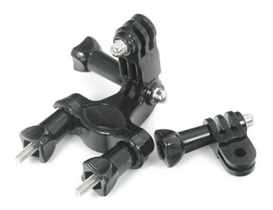 Imagem 5 de 6 de Gopro Suporte Guidão 3 Vias Para Gopro Hero 3 4 5 6 7 Sjcam