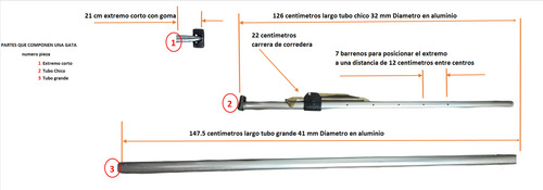 Barra Estabilizadora De Carga Gata
