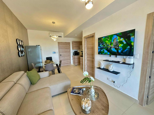 Elegante Apartamento En Renta Con Acceso A Cap Cana