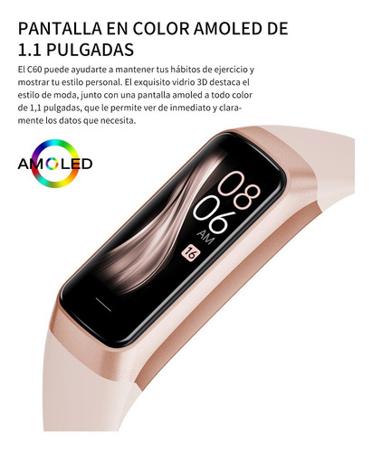 Reloj Inteligente Deportivo Bluetooth Para Hombre Smartband