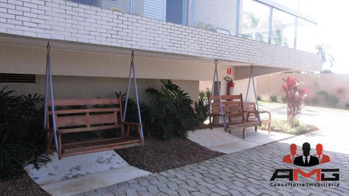 Apartamento Com 3 Dormitórios À Venda, 98 M² Por R$ 790.000,00 - Indaiá - Bertioga/sp - Ap2331