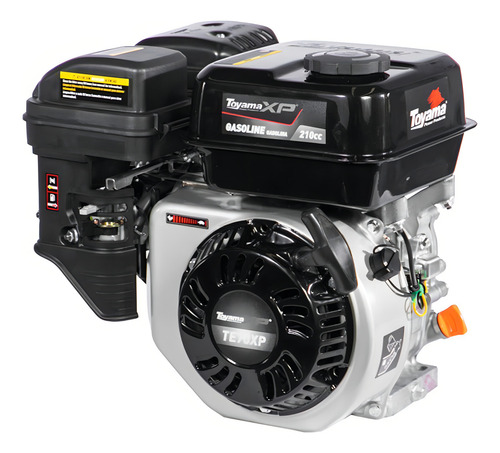Motor À Gasolina 4 Tempos 210 Cilindradas 7 Hp Te70-xp Toyam