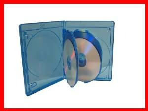 15mm Viva Elite Sostenga 4 Discos Caso Reemplazo Blu-ray 5 P