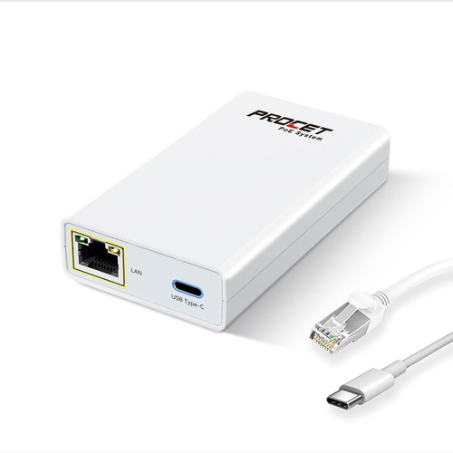 Divisor Gigabit Poe Para Raspberry Pi 4 Modelo B, Poe A Usb-