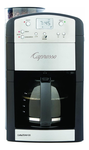 Cafetera Capresso 464.02 Coffeeteam Gs Cap. De 10 Tazas
