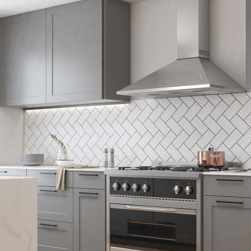 Imagen 5 de 10 de Extractor Cocina Tst Traful Ac. Inox Pared 600mmx250mmx510mm