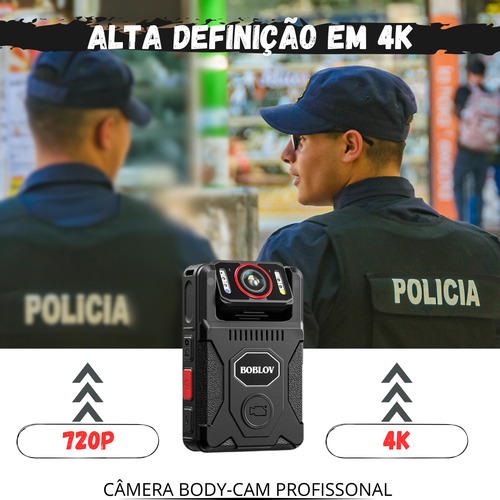 Mini Câmera M7 4k Full Hd Imagem Som Pega Traição Policial