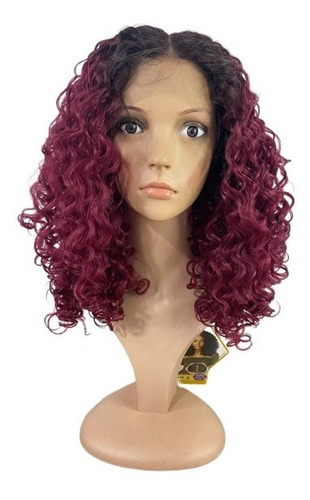 Front Lace Cacheada Premium Unit 5 + Brinde Studio Wig