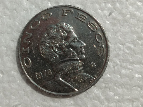 Moneda 5 Pesos 1976
