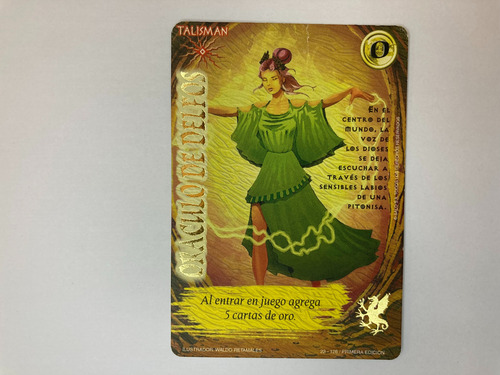 Juego Carta Mitos Y Leyendas Oráculo De Delfos - El Reto (Usado)
