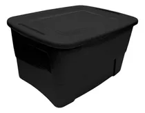 Comprar Caja Plastic Trends Atlanta Plástic 72l C\u002Ftapa Negro Paq C\u002F3
