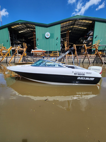 Lancha Quicksilver 1800 Open Evinrude 135 Hp Ho E-tec Ecolog