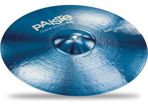 Plato Paiste (color Sound 900 Heavy Crash 19) Azul