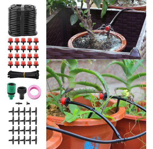 Sistema De Riego Por Microgoteo De 20 M Sistema De Riego Aut