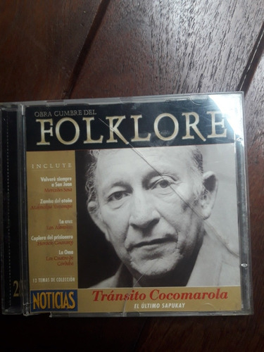 Obras Cumbres Del Folklore.n°28 Tránsito Cocomarola Cd