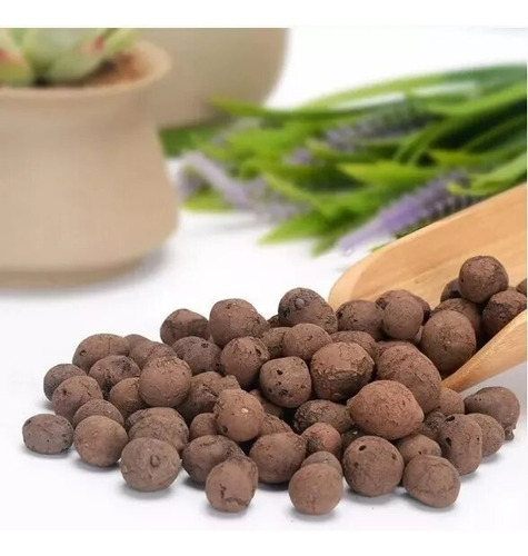 Argila Expandida Terra Nobre Vasos/jardim/decoração - 500 G