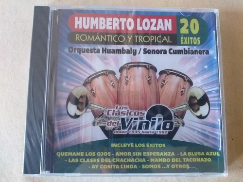 Cd Humberto Lozan -   Romantico Y Tropical
