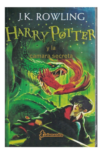 Libro Harry Potter Y La Cámara Secreta J.k. Rowling