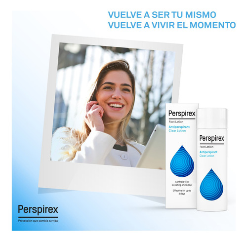 Perspirex Loción Antitranspirante 100 Ml Pies Y Manos