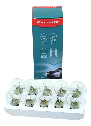 10 Lampadas 2 Polo Excelite 1034 12v 21/5 Watts P21/5w 