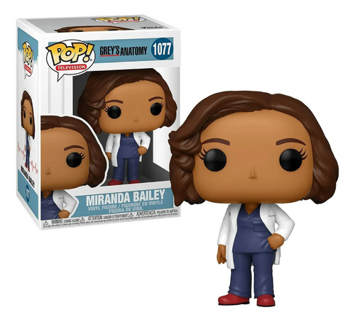 Figura Funko Pop Grey's Anatomy- Dr. Miranda Bailey(1077)