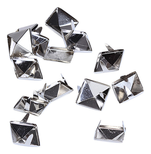 100x 12mm De Plata Con Rock Goth Leathercraft Nailhead