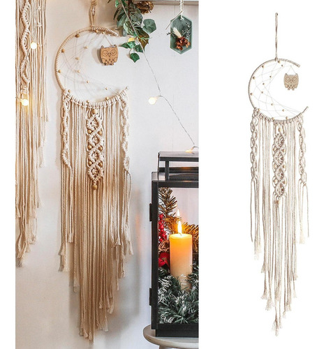 . 2x Material De Macramé For Decoración De Habitación