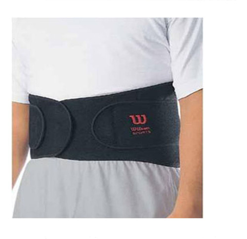 Faja Unisex Wilson - Faja Lumbar Doble Negro - Medicinal