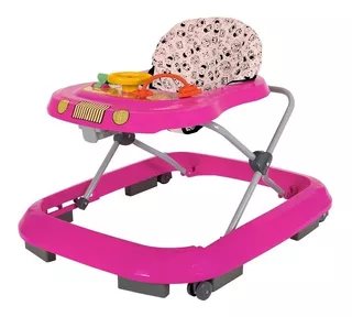 Andador Bebê Infantil Safari ll Plus Rosa Tutti Baby