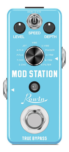 A Efecto De Modulación Clásico Del Pedal Rowin Lef-3808 Mod
