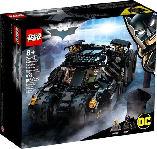 Juguete Lego Dc Bmobile Batman Scarecrow Showdown 76239 Número de piezas 422