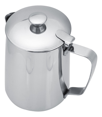 Taza De Acero Inoxidable Para Café Con Tapa Para Espumar Lec