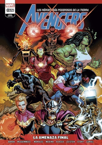 Avengers - La Amenaza Final, De Mcguinness. Editorial Ovni Press, Tapa Blanda En Español