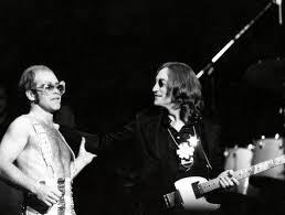 Elton Jhon & Jhon Lennon. Vinilo Simple. La Vi Parada Ahi (Usado)