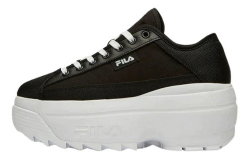 Tenis Fila Zora Trail Negro Plataforma Comodo 5cm01816-013