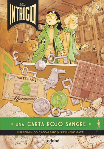 Los Intrigo: Una Carta Rojo Sangre, De Baccalario, Pierdomenico. Editorial Edebé, Tapa Blanda En Español