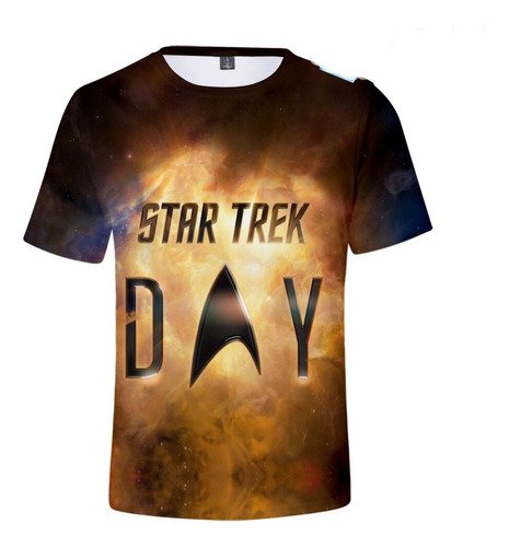 Lou Camiseta Con Estampado 3d De Star Trek: Discovery Season