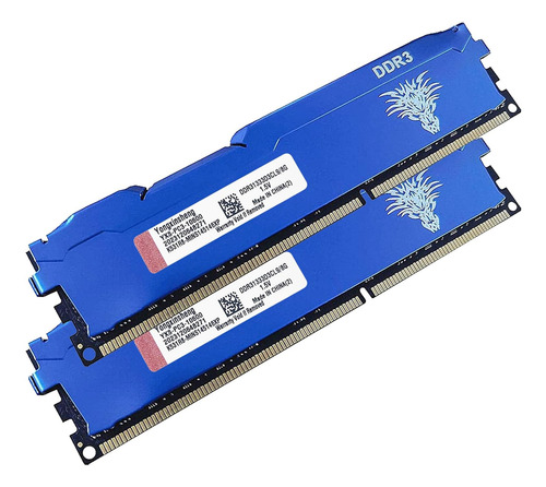Memorias Ram Yongxinsheng, Ddr3, 2 X 8 Gb, Cl9 De 1333 Mhz