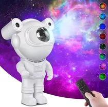 Comprar Astronauta Proyector Galaxia Estrellas Parlante Bluetooth Blanco